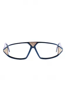 Очки Cazal, украшенные кристаллами, синий