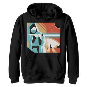 Толстовка с геометрическим рисунком Татуина и рисунком Татуина для мальчиков 8–20 лет, Оби-Ван Кеноби, Вейдер-Кеноби, Звездные войны Licensed Character