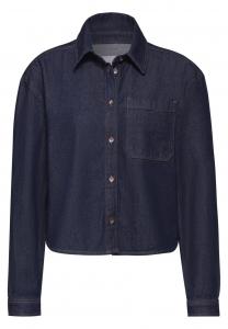 Блузка Street One Studio Blouse, темно-синий