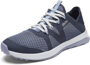 Женские кроссовки OLUKAI Huia, легкие и дышащие, комфортная посадка и резиновые подошвы с хорошим сцеплением, прочные и поддерживающие, синий