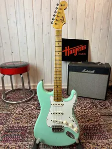 Fender Custom Shop Postmodern Strat Maple Journeyman 2024 - состаренный серф-зеленый