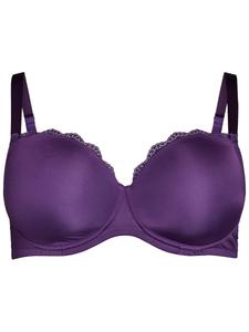 Бюстгальтер-минимайзер Devoted by Zizzi Lnaima, темно-фиолетовый