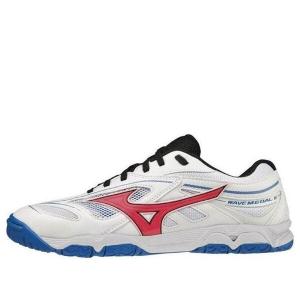 Кроссовки wave medal 6 'white red blue' Mizuno, белый