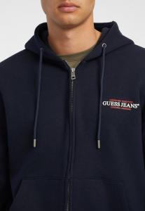 Толстовка на молнии AMERICAN TRADITION Guess Jeans, темно-синий