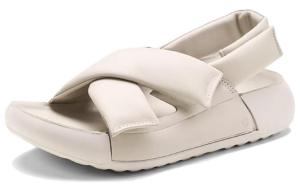 Пляжные сандалии женские лаймово-серые Ecco, Lime Gray