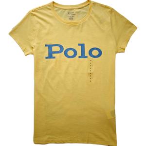 Футболка женская светло-желтая Polo Ralph Lauren