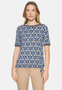 Футболка с принтом Betty Barclay, Blau/Weiß