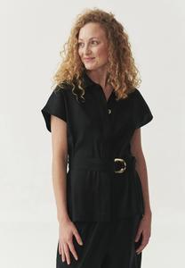 Блузка на пуговицах UMBRIA TATUUM, черный