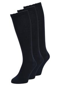 Носки Knee High Socks Older Girls 3 Pack Next, цвет navy