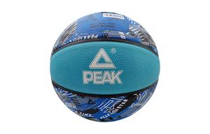 PEAK Резиновый баскетбольный мяч blue gray размер 7 тренировочный unisex