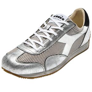 Кроссовки женские, серебристые, с противоскользящей подошвой и износостойким верхом Diadora, Silver