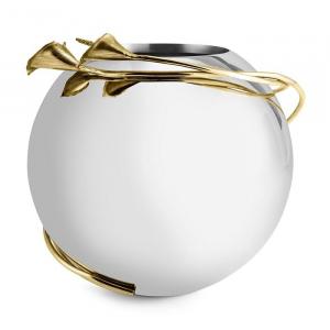 Michael Aram Calla Lily Rose Чаша Ваза, серебряный