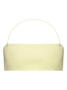 Топ бикини Tory Burch со сборками, желтый