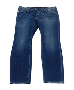 Узкие джинсы средней степени потертости Jeckerson, синий