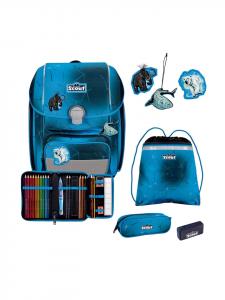 Scout Эксклюзивный школьный рюкзак Genius с защитным фонариком, цвет «полярно-голубой»