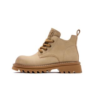 JOSINY Короткие женские ботинки Мартин 4,5 см абрикосовые без подкладки, цвет Apricot (Unlined)