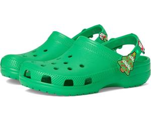 Детские клоги Crocs Classic Holiday Lights (little kid/big kid) Crocs Kids, Grass Green
