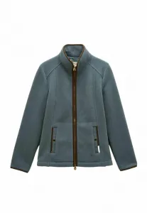 Куртка из флиса стандартного кроя с застежкой-молнией. Joules, Chambray Blue