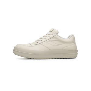 MOMGOG Износостойкие мужские лоу-топы для скейтбординга бежевые, цвет Beige