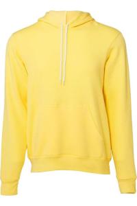 Толстовка с капюшоном из губчатого флиса BELLA + CANVAS, желтый