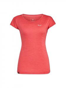 Функциональная рубашка Salewa T-Shirt Rundhals PUEZ, красный