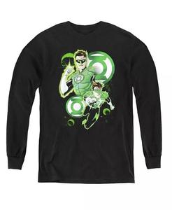 Свитшот с длинным рукавом Boys of America Youth Gl In Action Justice League, черный