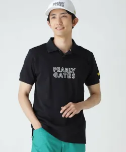 Поло с коротким рукавом из пике PG Pearly Gates, цвет Dark Navy