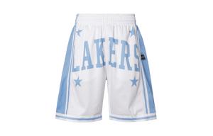 Брюки баскетбольные мужские белые Mitchell Ness