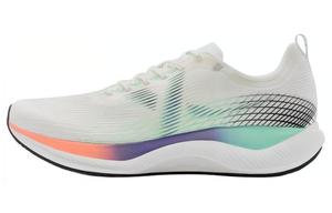 XTEP To Light 8.0 MAX Амортизация, противоскользящие, упругие низкие кроссовки для бега мужские белый зеленый черный Sail White/Флуоресцентный светло-зеленый/Черный