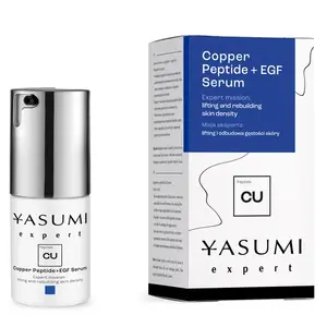 Лифтинг-сыворотка с пептидом меди и факторами роста для лица, 15 мл Yasumi Copper peptide+egf