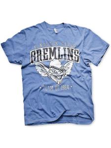 Футболка Кингстон Фоллс 1984 синего цвета Gremlins