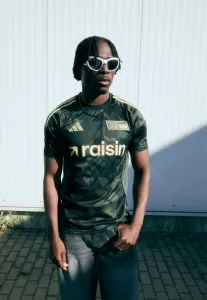 Футболка выездной команды "юнион берлин" Adidas Performance, Legend Earth