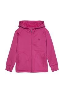 Флисовая куртка W. HOOD Color Kids, цвет vivacious