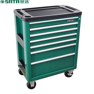 SATA 95207 Тележка для инструментов на колесиках с 7 ящиками, 29 дюймов