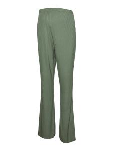 MAMALICIOUS Брюки-клеш зеленого цвета