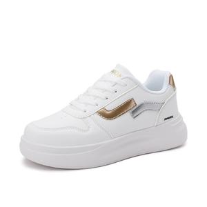 Низкие женские кроссовки King Jinmai, White Gold