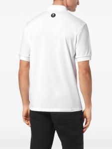 Billionaire рубашка поло с вышитым логотипом, белый