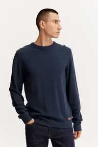 Свитер смесовой вязки "BLEND BHPullover", цвет Dress Blues