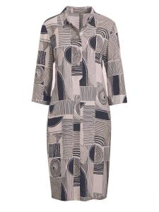 Летнее платье Goldner, Taupe/Graphite