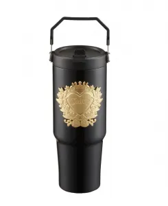 Термокружка Flip Flow объемом 0,9 л (около 950 мл) Juicy Couture, черный