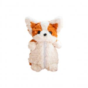 Плюшевая кукла из коллекции Scarf Puppy высотой 30 см Runcan, оранжевый