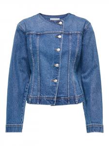 Джинсовая куртка ONLY, Средне-синий деним