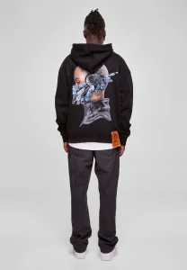 Футболка с капюшоном из сверхплотного хлопка с принтом в виде коробки. Forgotten Faces, Black