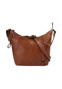Сумка через плечо CROSSOVER, натуральная кожа SPIKES & SPARROW, цвет Cognac