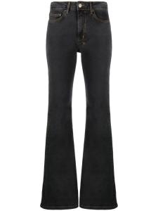 Ksubi расклешенные джинсы, черный