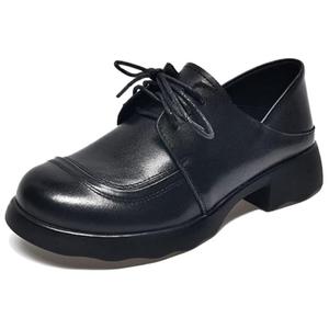 Повседневные однобортные туфли женские Devanro, Black