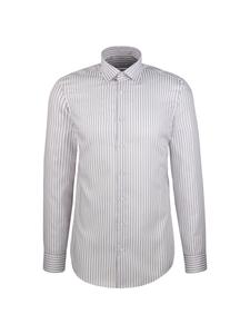 Рубашка делового покроя Regular Fit SEIDENSTICKER, серый