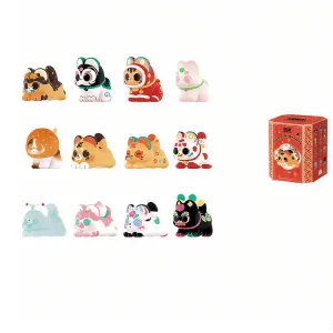 Благословение богатства полная коллекция мистические коробки одиночная мистическая коробка/полная коробка 12 шт POP MART