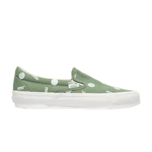 Классические слипоны OG LX Vans, зеленый