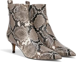 Женские ботильоны Franco Sarto Kura, Roccia Grey Snake Faux Leather